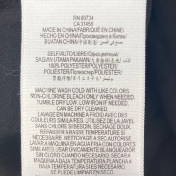 BCBG Max Azria Black Cape Blouse Size XXS - Picture 8 of 9